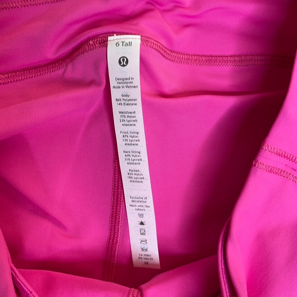 Lululemon Pace Rival Skirt *Tall 💖 Sonic Pink - Picture 5 of 12